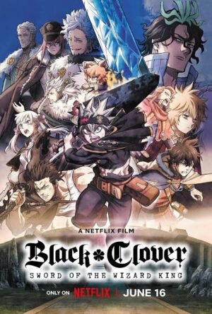 Black Clover: Sword of the Wizard King (2024) Hindi Vegamovies